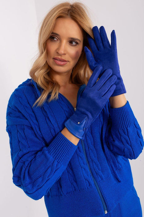 Elegant Touchscreen Floral Gloves