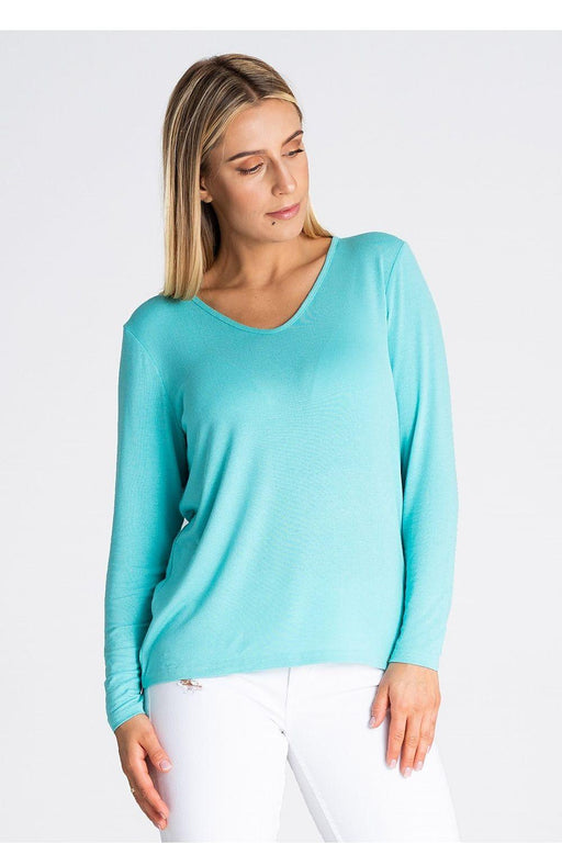 Elegant V-Neck Long Sleeve Top