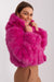 Chic Faux-Fur Women's Transition Coat