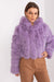 Chic Faux-Fur Women's Transition Coat