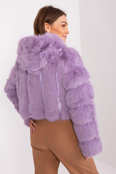 Chic Faux-Fur Women's Transition Coat