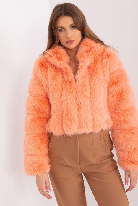 Chic Faux-Fur Women's Transition Coat