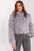 Chic Faux-Fur Women's Transition Coat