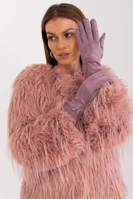 Elegant Touchscreen Floral Gloves