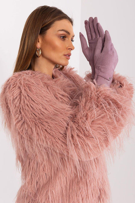 Elegant Touchscreen Floral Gloves