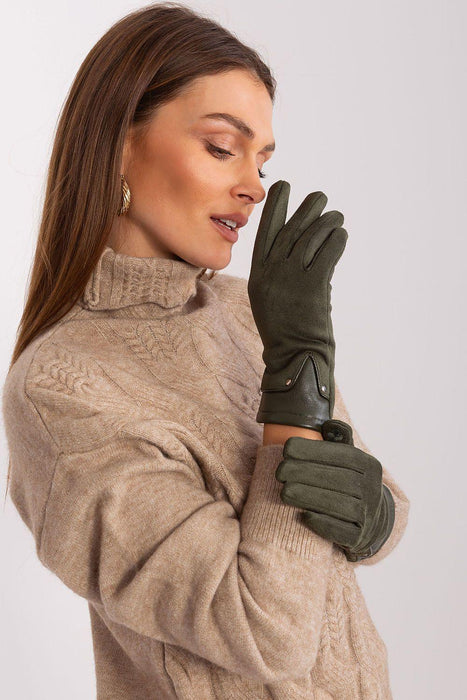 Elegant Touchscreen Floral Gloves