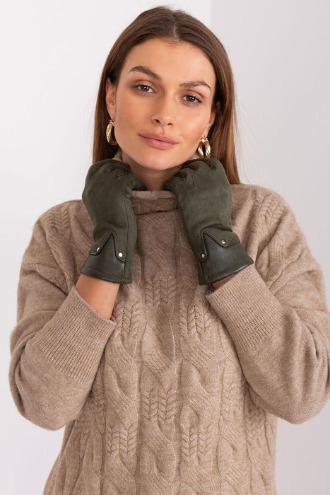 Elegant Touchscreen Floral Gloves