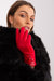 Elegant Touchscreen Floral Gloves