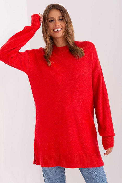 Elegant Round Neck Long Sleeve Sweater for Women - Stylish Comfort and Versatility