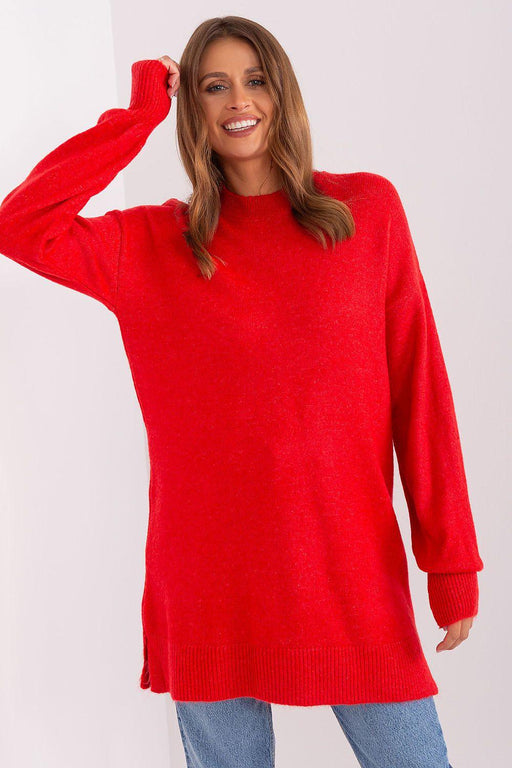 Elegant Round Neck Long Sleeve Sweater for Women - Stylish Comfort and Versatility