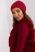 Rhinestone-Studded Cashmere Winter Beanie Hat