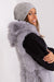 Rhinestone-Studded Cashmere Winter Beanie Hat