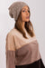 Winter Chic Knit Beanie with Decorative Applique