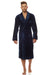 Elegant Men's Knit Bathrobe with Functional Pockets