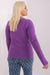 Playful Pom-Pom Plus Size Viscose Sweater for Effortless Elegance