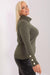 Chic Plus Size Turtleneck Sweater for Trendsetting Women