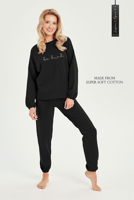 Stylish Serenity: Women's Taro Lounge Tracksuit for Cozy Days