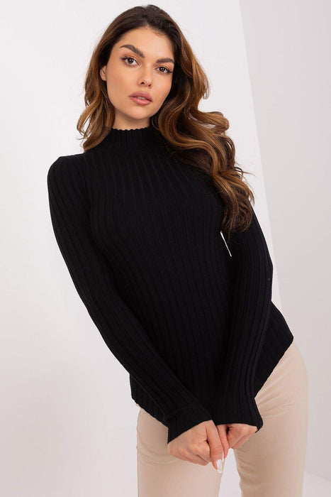 Ribbed Turtleneck Jumper - Effortless Elegance