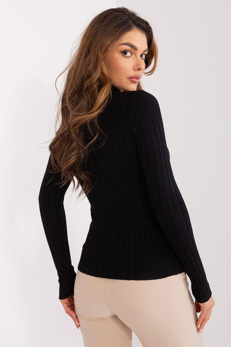 Ribbed Turtleneck Jumper - Effortless Elegance