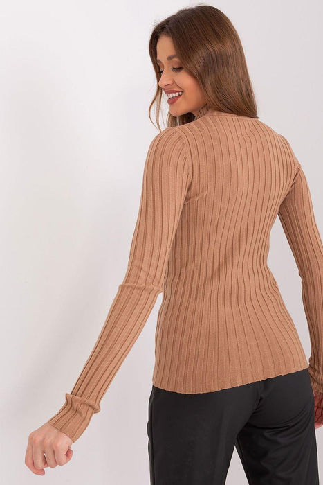 Ribbed Turtleneck Jumper - Effortless Elegance