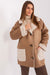 Elegant Sheepskin-Lined Winter Jacket for Women