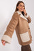 Elegant Sheepskin-Lined Winter Jacket for Women