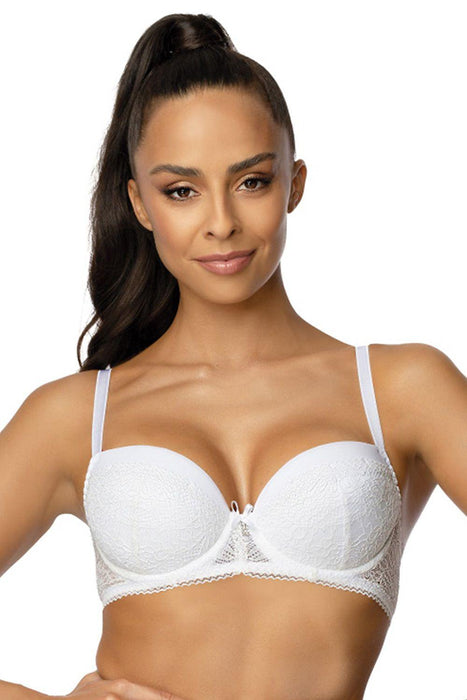 Lacy Elegance Underwire Push-Up Bra