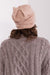 Elegant Rhinestone-Embellished Cashmere Beanie Hat