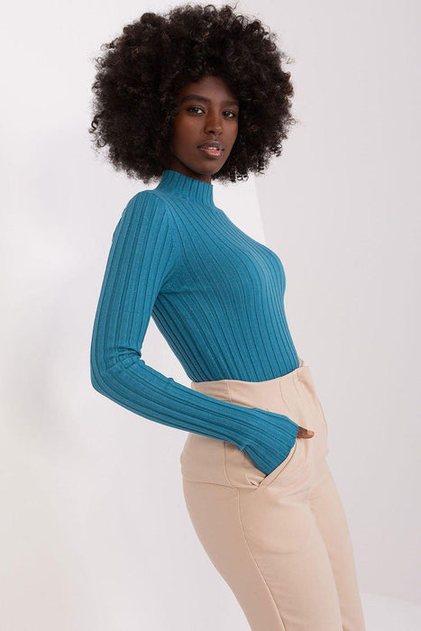 Ribbed Turtleneck Jumper - Effortless Elegance