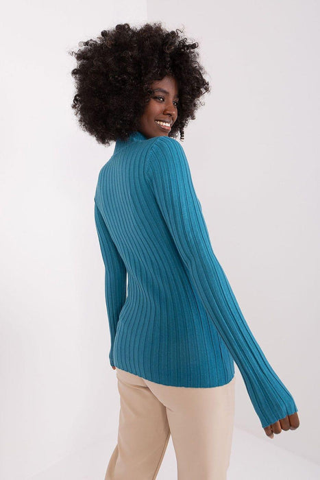 Ribbed Turtleneck Jumper - Effortless Elegance