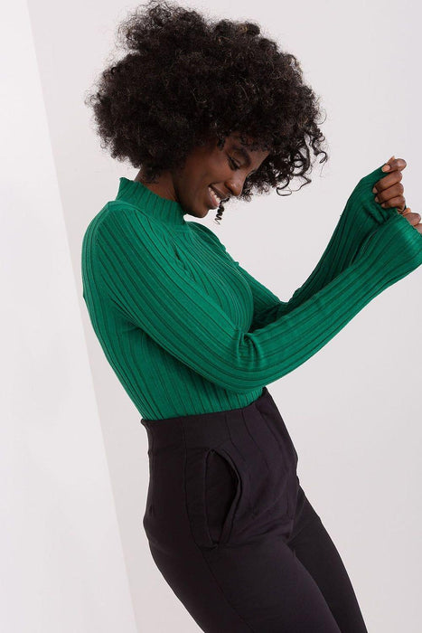 Ribbed Turtleneck Jumper - Effortless Elegance