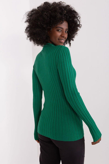 Ribbed Turtleneck Jumper - Effortless Elegance