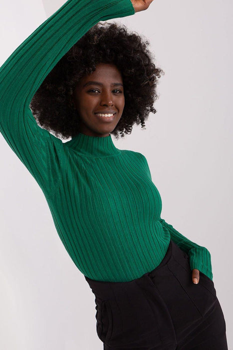 Ribbed Turtleneck Jumper - Effortless Elegance