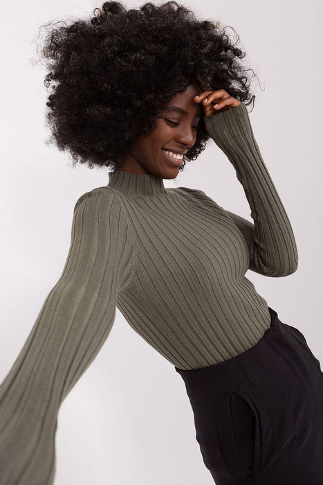 Ribbed Turtleneck Jumper - Effortless Elegance