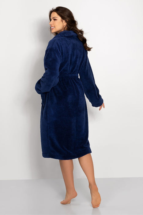 Elegant Women's Bathrobe by Momenti Per Me - Embrace Luxurious Relaxation