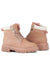 Sustainable Chic Leather Trapper Boots - Fashion-Forward Warmth for Winter Excursions