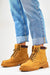 Sustainable Chic Leather Trapper Boots - Fashion-Forward Warmth for Winter Excursions