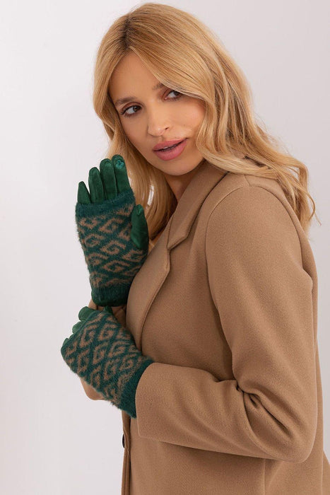 Floral-Inspired Thermal Touchscreen Gloves