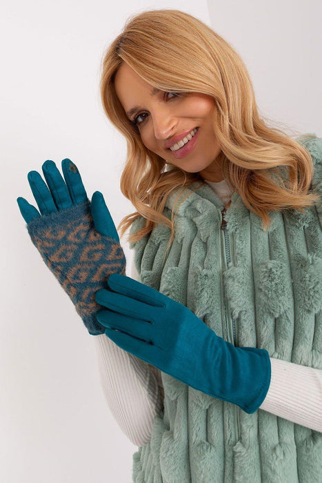 Floral-Inspired Thermal Touchscreen Gloves