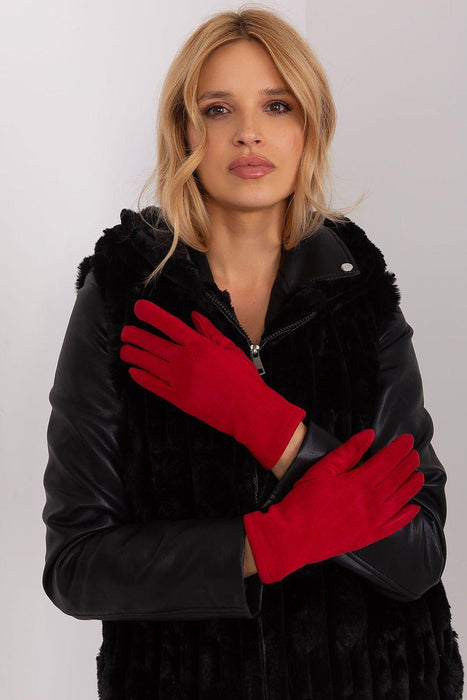 Elegant Floral Touchscreen Smart Gloves for Women