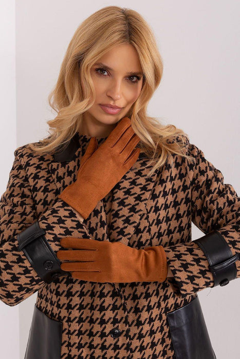 Elegant Floral Touchscreen Smart Gloves for Women