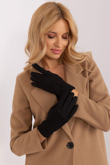 Elegant Floral Touchscreen Smart Gloves for Women