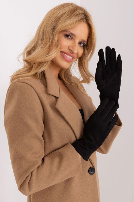 Elegant Floral Touchscreen Smart Gloves for Women