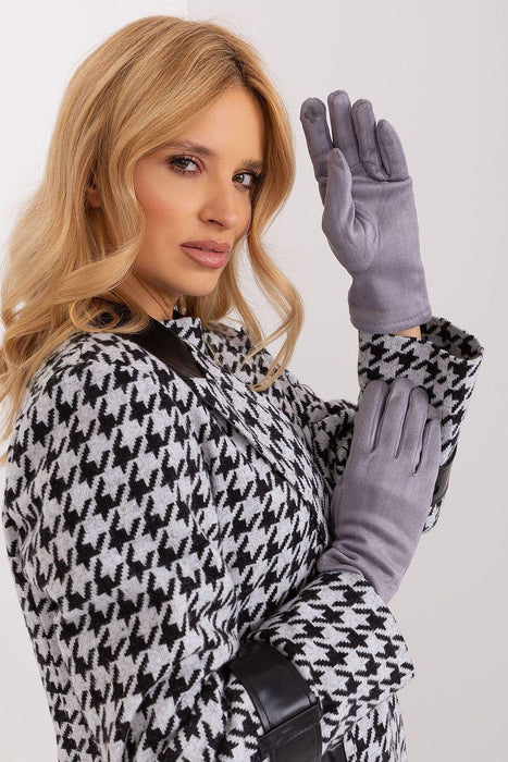 Elegant Floral Touchscreen Smart Gloves for Women