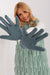 Elegant Floral Touchscreen Smart Gloves for Women