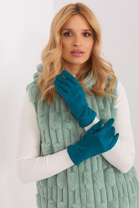 Elegant Floral Touchscreen Smart Gloves for Women