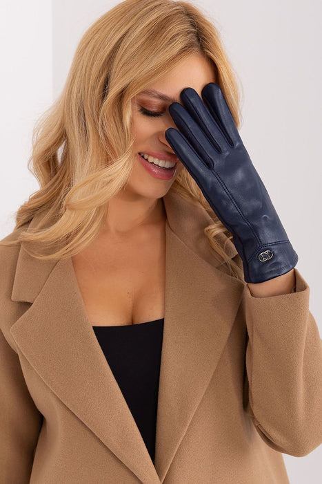 Elegant Floral Insulated Touchscreen Gloves for Women