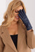 Elegant Floral Insulated Touchscreen Gloves for Women