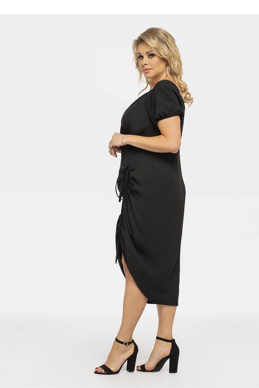 Chic Plus Size Inessa Pencil Dress with Elegant Envelope Neckline