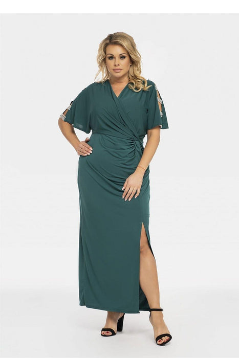 Elegant Plus Size Dayana Evening Gown